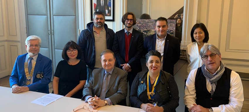 RC Nancy Héré - Signature de la convention 'coeur artisan' avec la mairie de Nancy