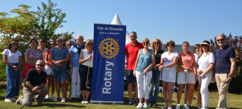 RC Thionville : Une mise au green pour Polio+