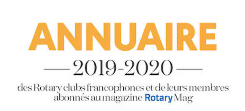 Annuaire francophone des rotariens