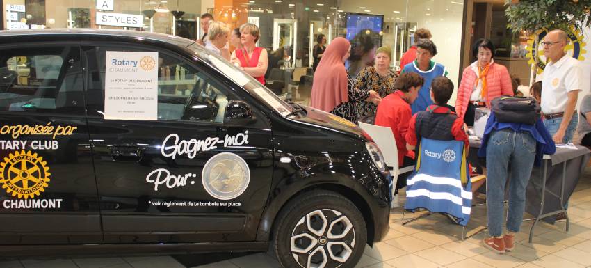 RC Chaumont : Une Twingo gagnée, une borne musicale achetée