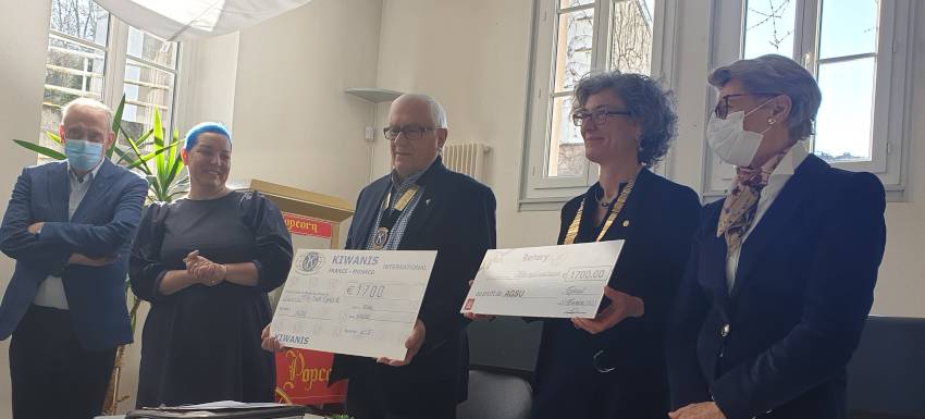RC Epinal : Avec le Kiwanis pour les étudiants