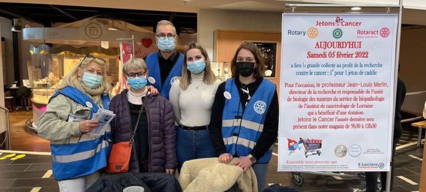 Opération Jetons-cancer : 32 clubs mobilisés