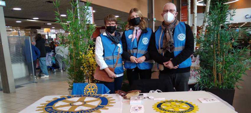 RC Chaumont : Près de mille euros pour Jetons contre le cancer