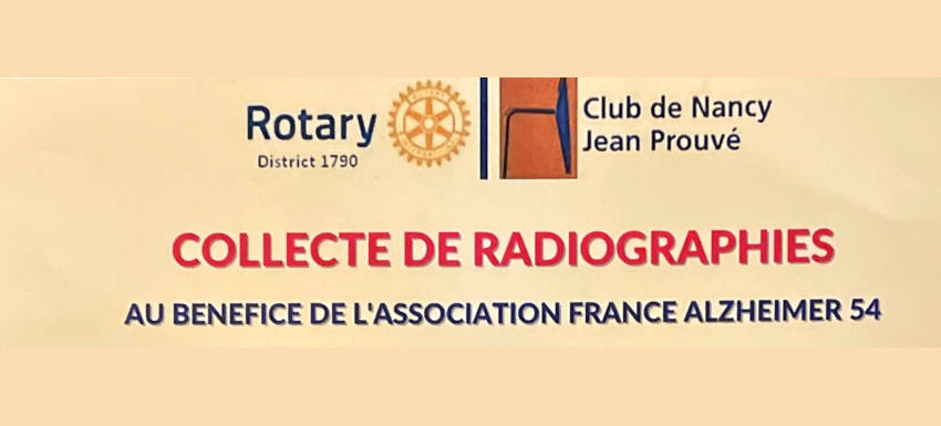Rotary Nancy Jean Prouvé : une action pour France Alzheimer 54