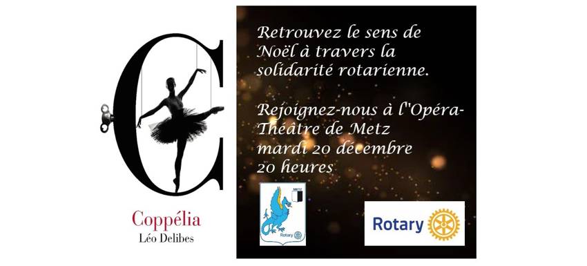 RC Metz : Le ballet “Coppélia“ au profit des aidants