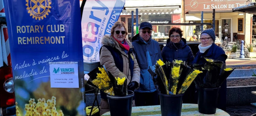 Rotary Remiremont - Vaincre la Mucoviscidose