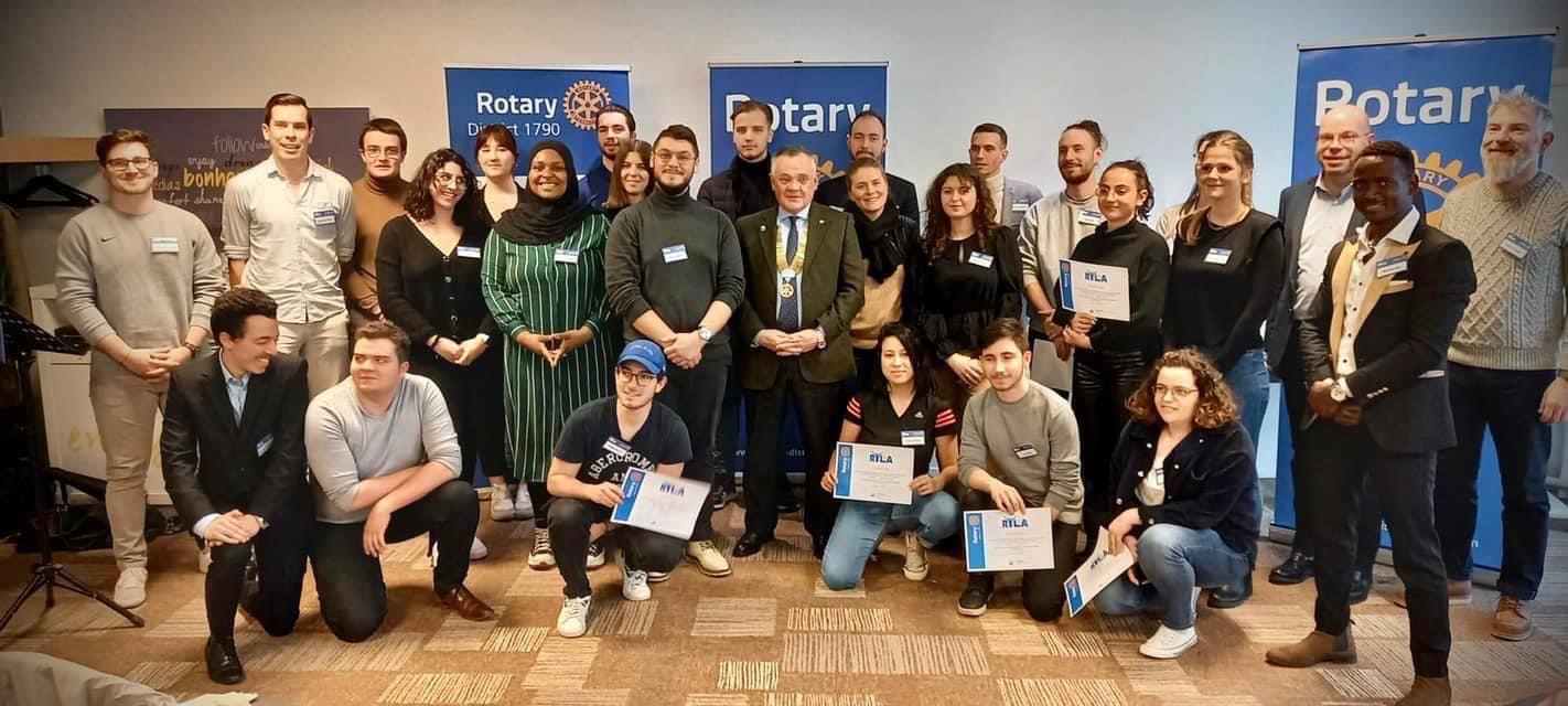 Ryla jeunes professionnels : 25 participants et un beau succès 