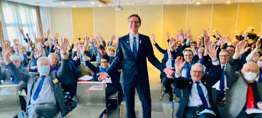 Séminaire de formation des présidents élus : Imaginer le Rotary de demain